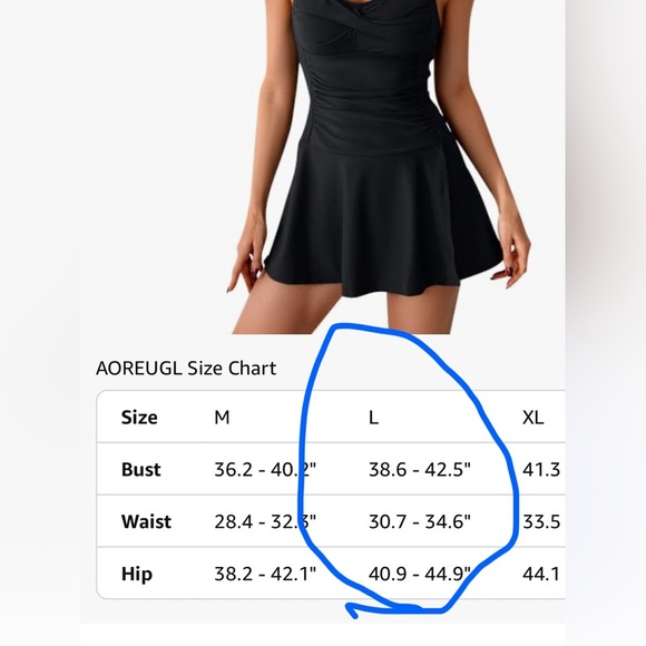 Elegant Black Swim Dress
Built in brief,quick drying
supportive tummy control - Picture 4 of 4